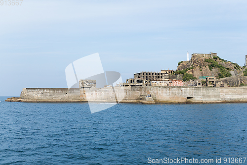 Image of Battleship Island in Nagasaki