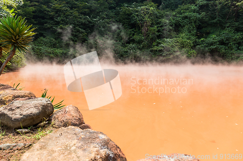 Image of Hell in Beppu, blood hell