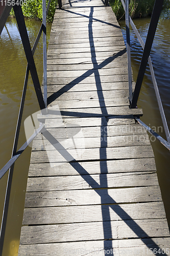 Image of wooden bridge