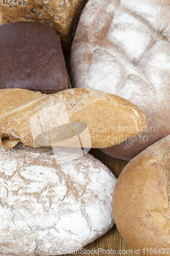 Image of Different fresh bread