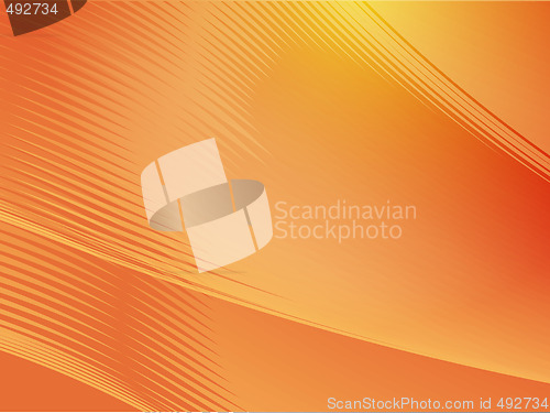 Image of Wavy glowing colors