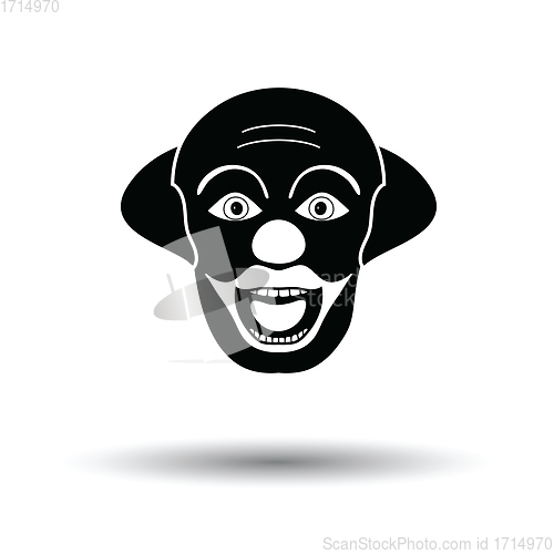 Image of Party clown face icon