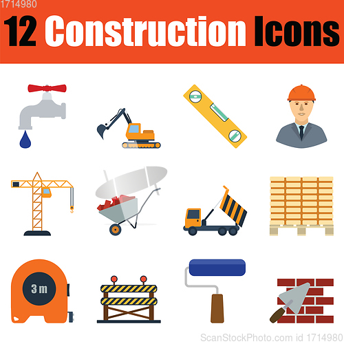 Image of Construction icon set