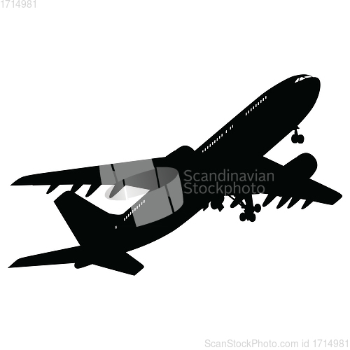 Image of Airplane silhouette