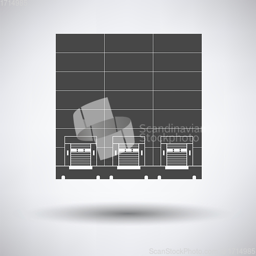 Image of Warehouse logistic concept icon