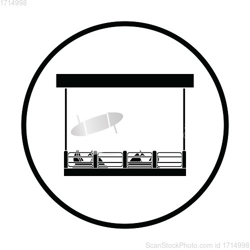 Image of Bumper cars icon