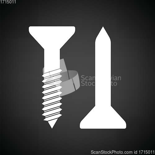 Image of Icon of screw and nail