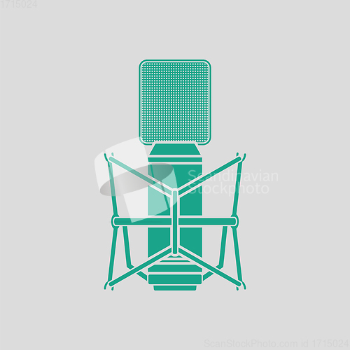 Image of Old microphone icon