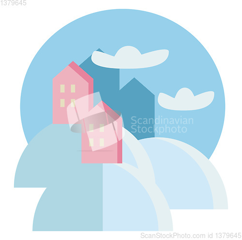 Image of Urban building skyline vector or color illustration