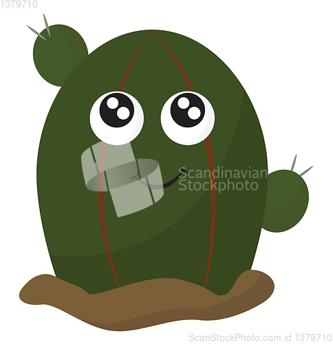 Image of Image of cactus , vector or color illustration.