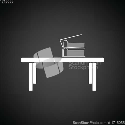 Image of Office low table icon