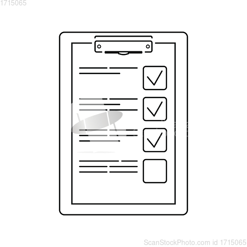 Image of Training plan tablet icon