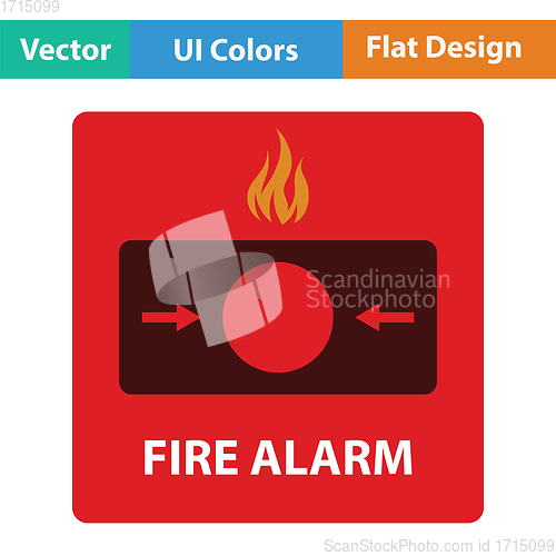 Image of Fire alarm icon