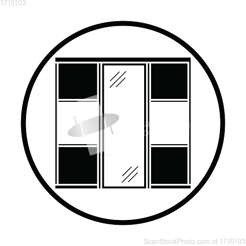 Image of Wardrobe closet icon