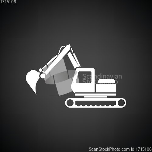 Image of Icon of construction excavator