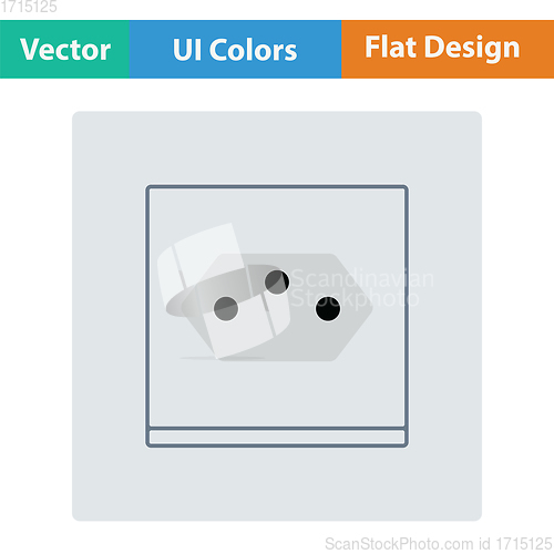 Image of Swiss electrical socket icon