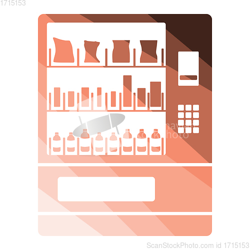 Image of  Food selling machine icon