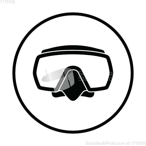 Image of Icon of scuba mask 