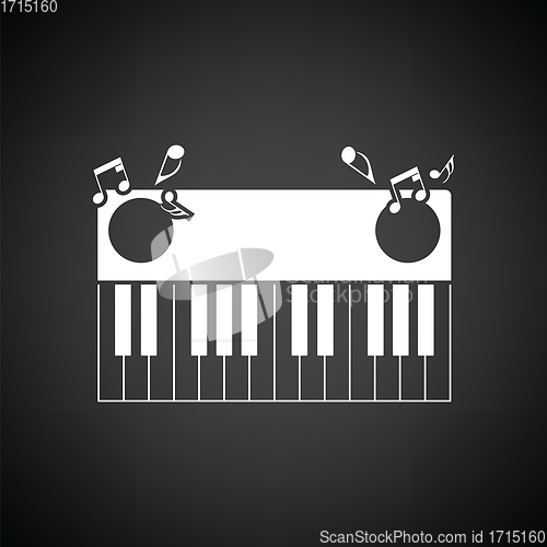 Image of Piano keyboard icon