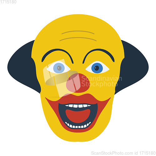 Image of Party clown face icon