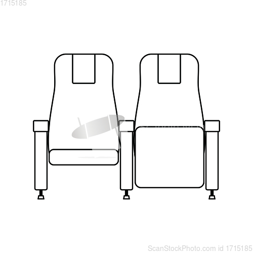 Image of Cinema seats icon