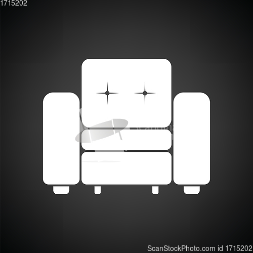 Image of Home armchair icon