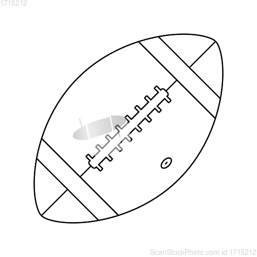Image of American football icon