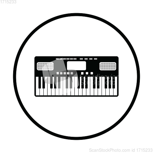 Image of Music synthesizer icon