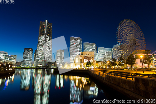 Image of Yokohama skyline