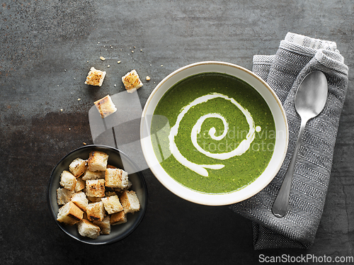 Image of Green soup