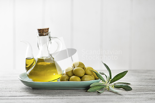 Image of Olive oil bottle