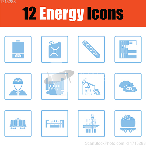 Image of Energy icon set