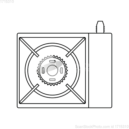 Image of Icon of camping gas burner stove
