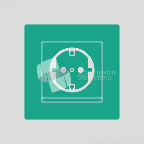 Image of Europe electrical socket icon