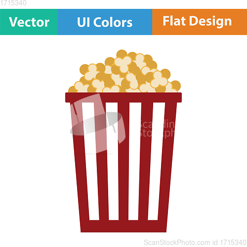 Image of Cinema popcorn icon