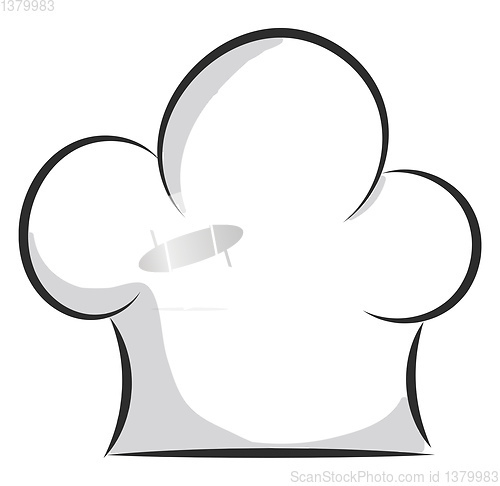 Image of Cook hat vector or color illustration