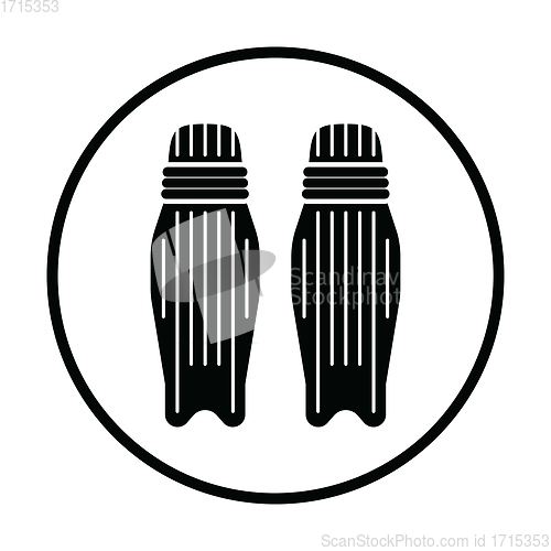 Image of Cricket leg protection icon