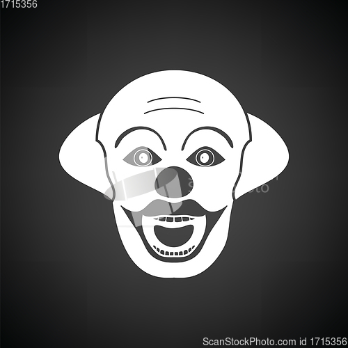 Image of Party clown face icon