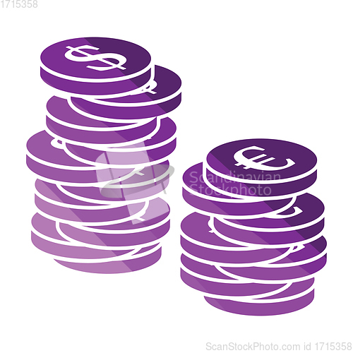 Image of Stack of coins  icon