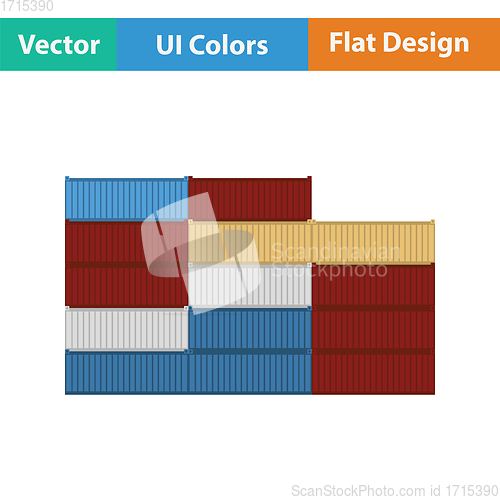 Image of Container stack icon