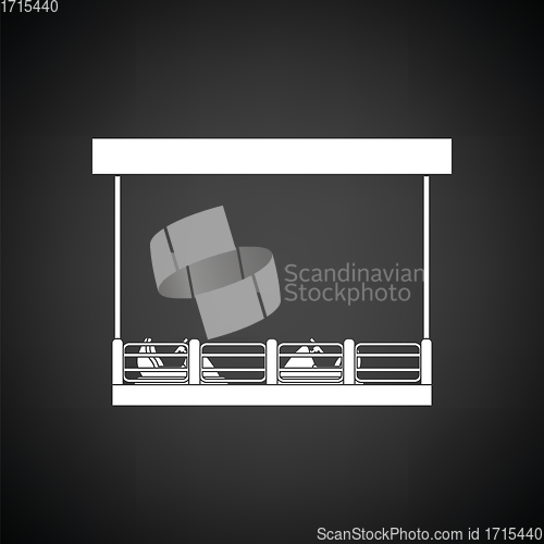 Image of Bumper cars icon