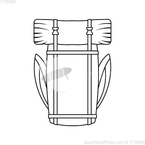 Image of Icon of camping backpack