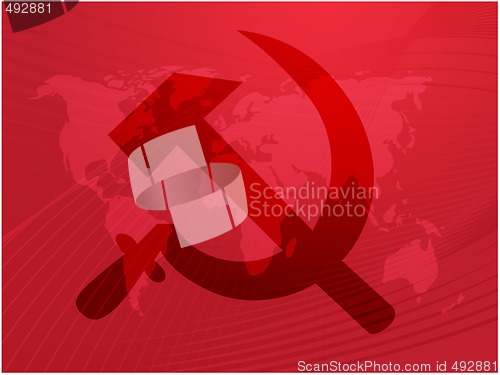 Image of Soviet symbol