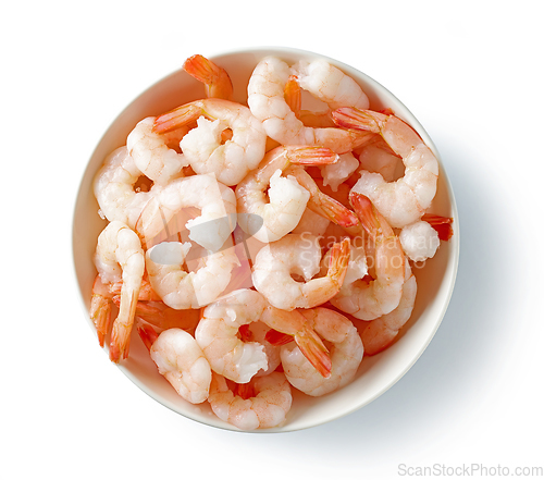 Image of bowl of prawns