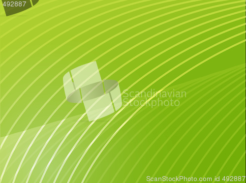 Image of Wavy glowing colors