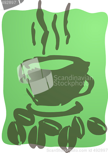 Image of Cup of coffee illustration