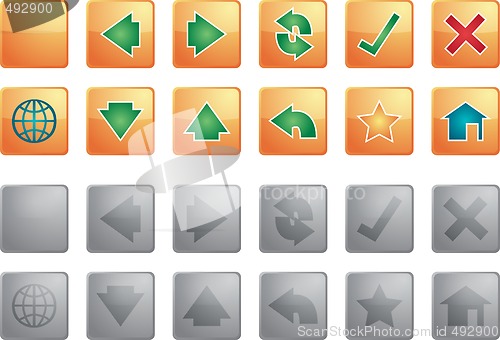 Image of Navigation icons