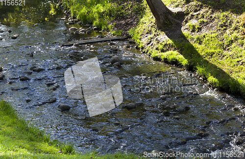 Image of Stones in the water