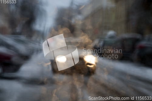 Image of Road, defocusing