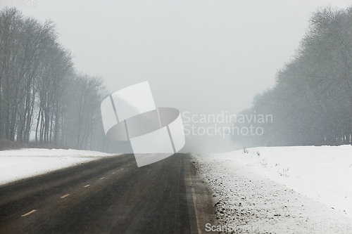 Image of Snow in winter